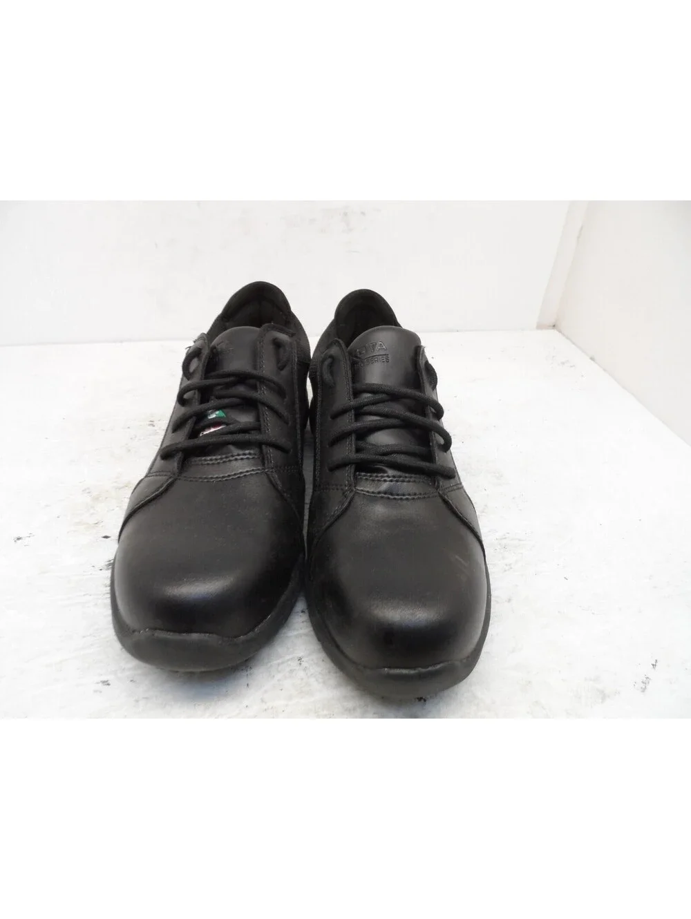 Dakota Men's Lace-Up Steel Toe Sport Oxford Shoes 3105 Black Leather Size 8.5M